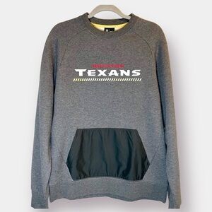 NEW Texans Nike Sweatshirt Front Pocket Men’s Large